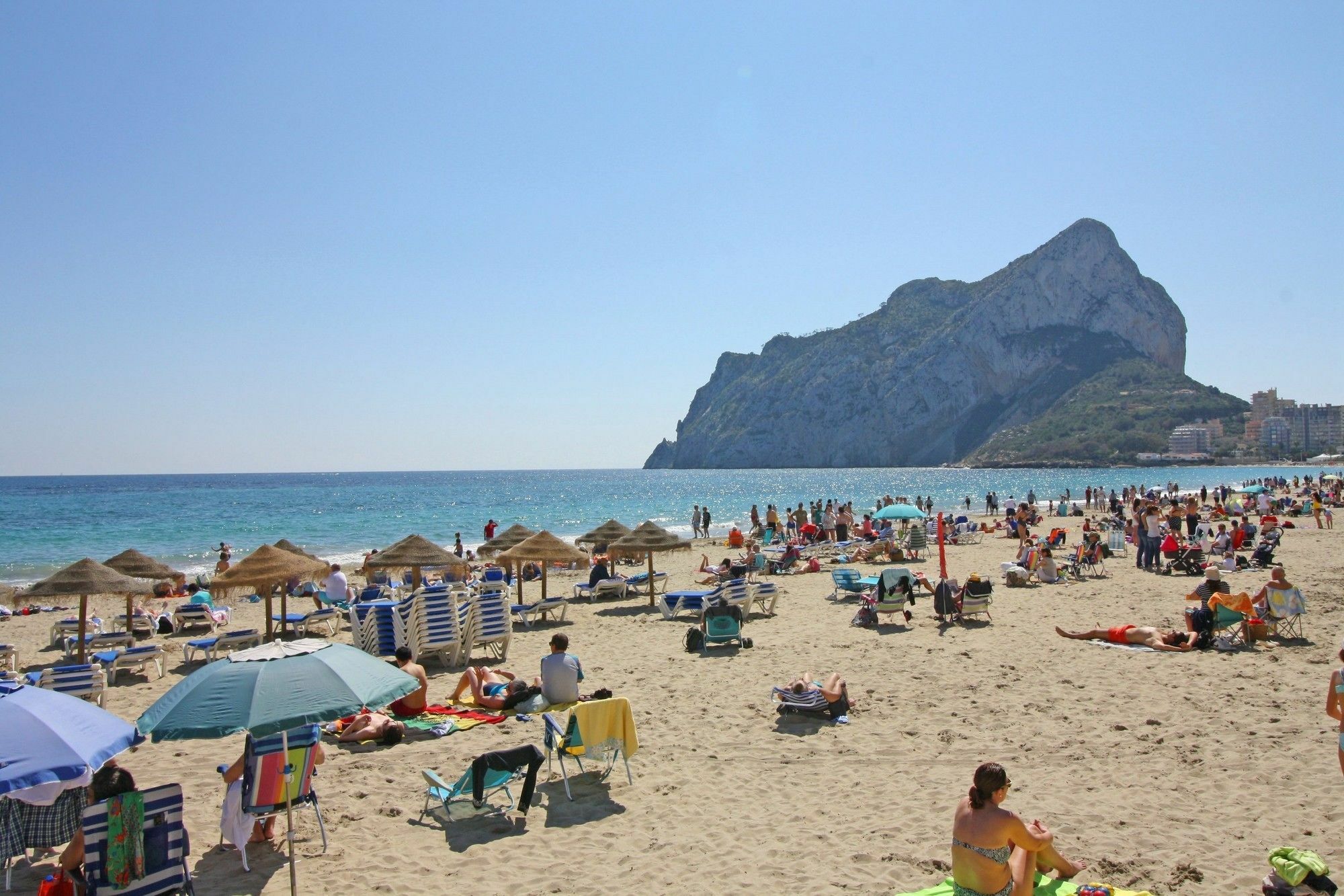 Holiday Apartment Penyasol Calpe Exteriör bild
